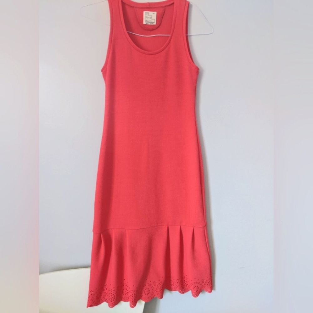 3rd Floor Studio, bodycon coral dress, size 6